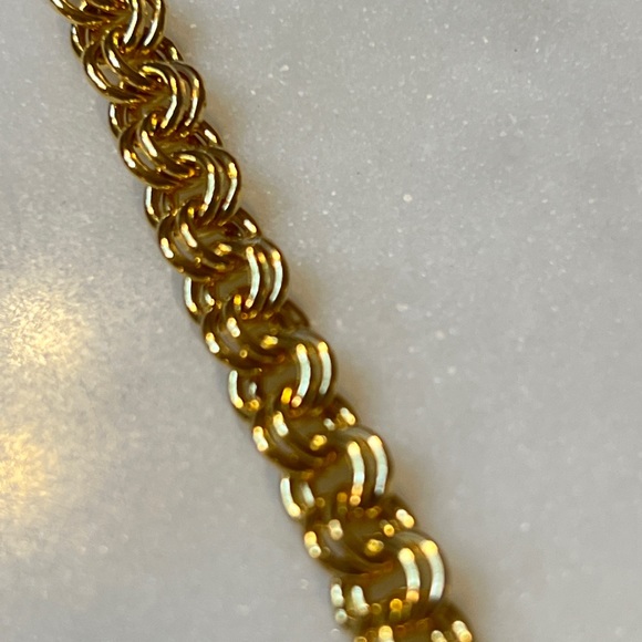 Vintage 12k GF Double Link Extra Long Gold Chain - 48” - Picture 3 of 4